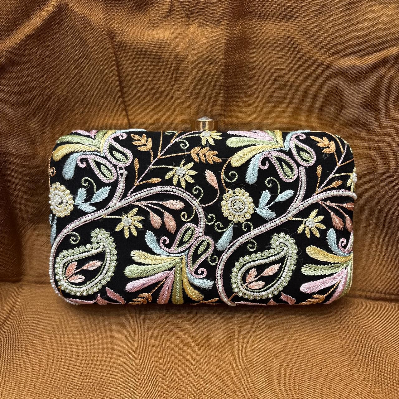 CHIKANKARI CLUTCHES