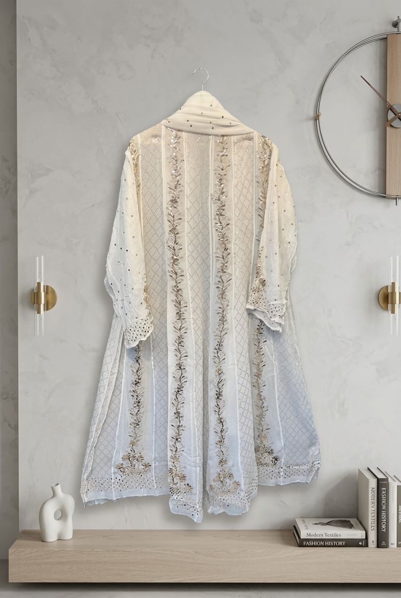 PURE GEORGETTE ANARKALI