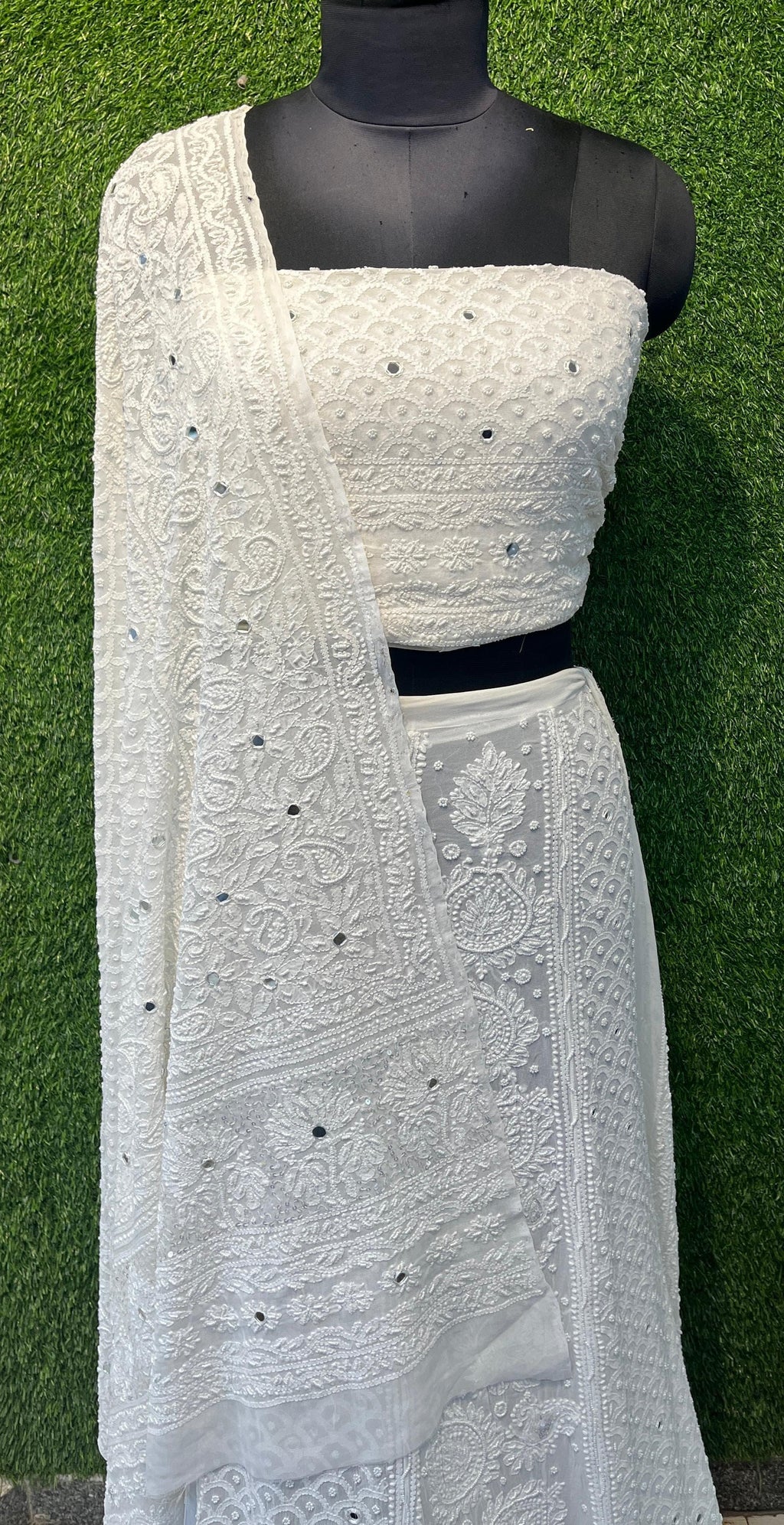 FULL JAAL LEHENGA 3PC SET