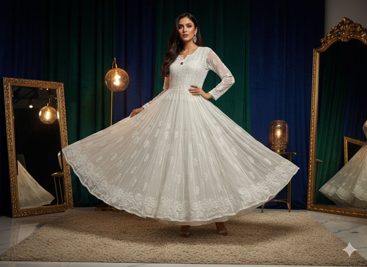 56 kali anarkali frock