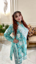 Stylish Printed Pant Set