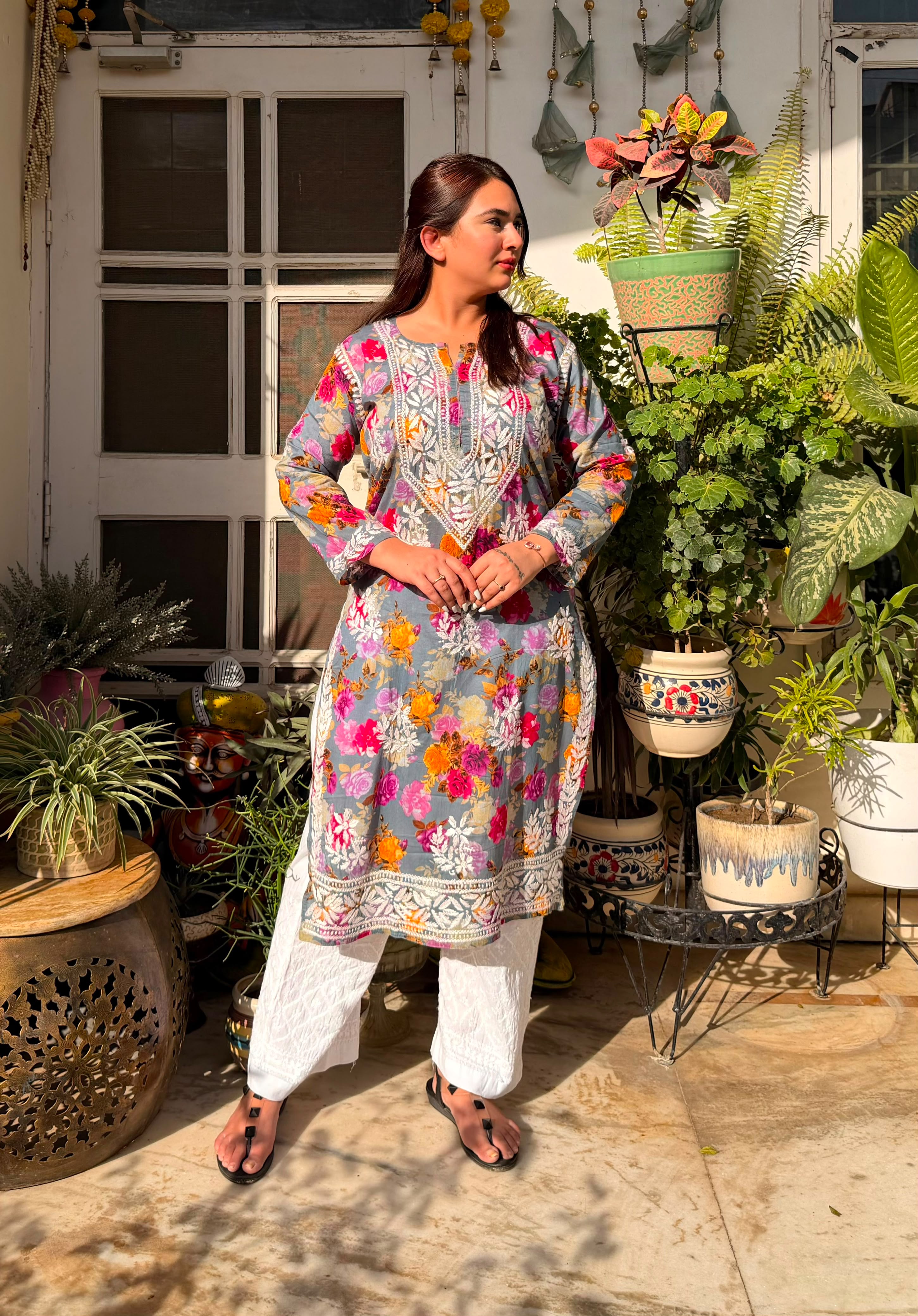 “Premium Mullmull Kurti”💫