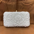 chikankari clutches