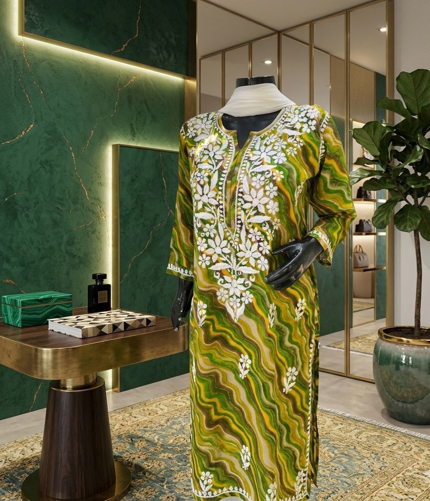RAYON PRINTED KURTI
