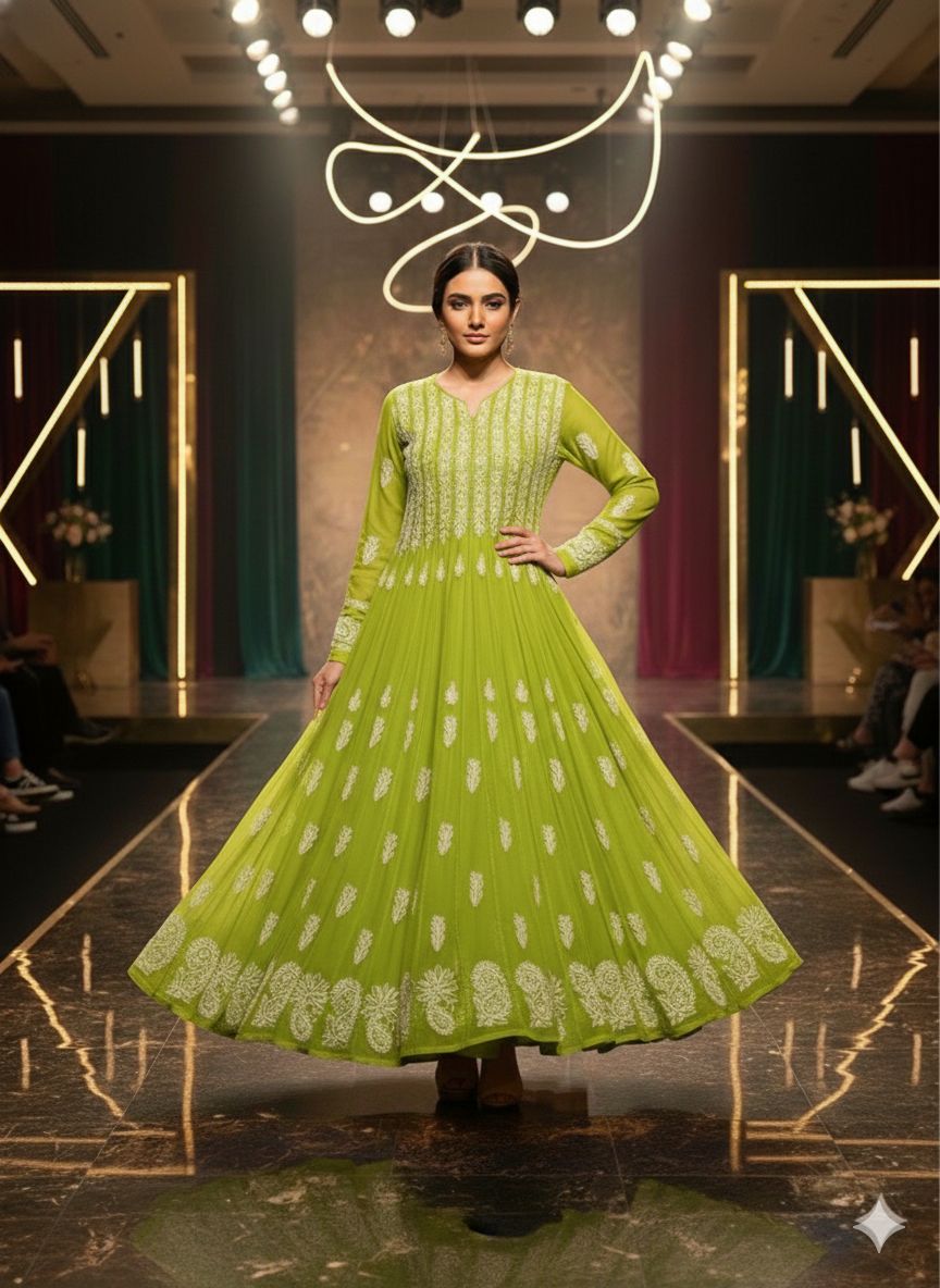 56 kali anarkali frock