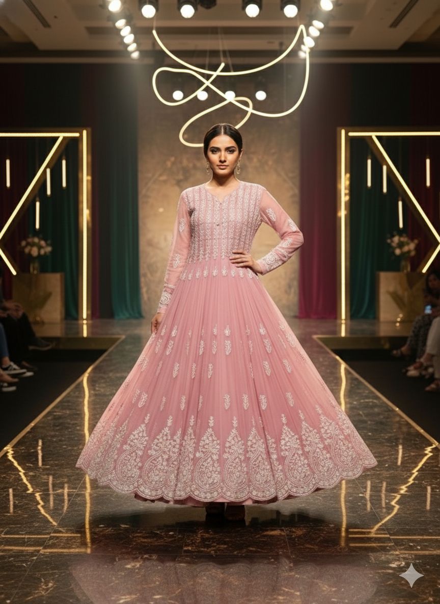 56 kali anarkali frock