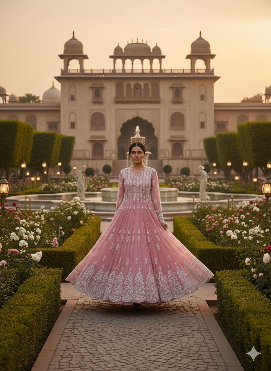 56 kali anarkali frock