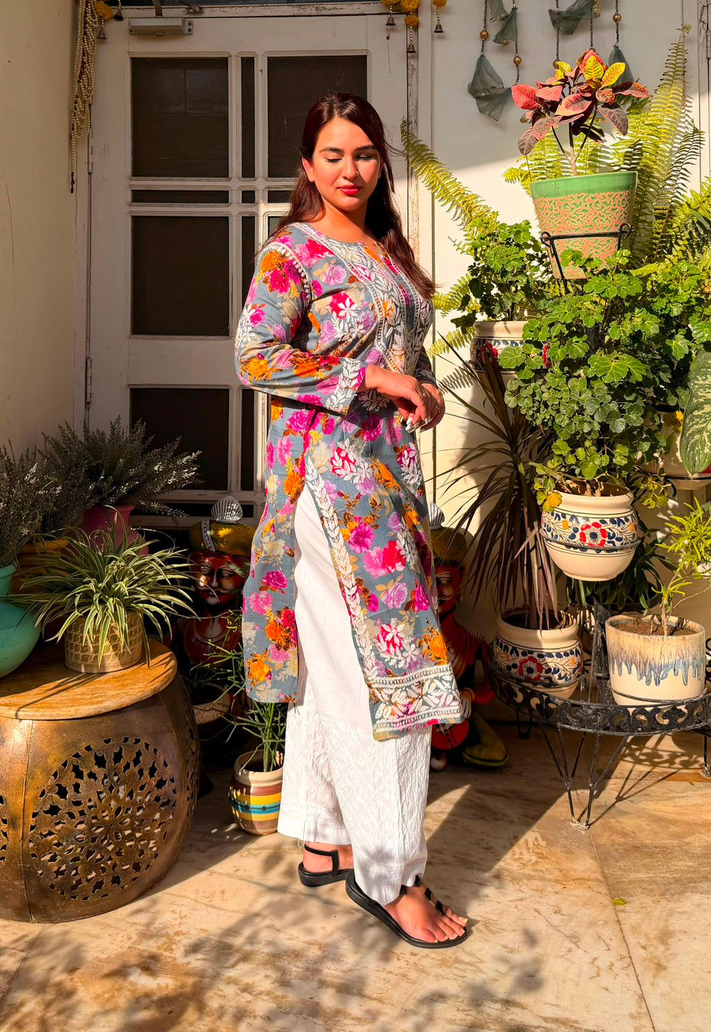 “Premium Mullmull Kurti”💫