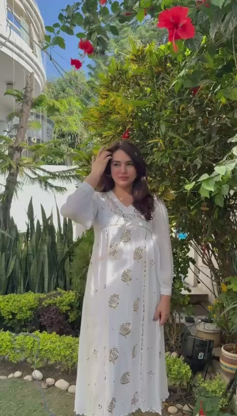 2 PIECE SET (CHIKANKARI)